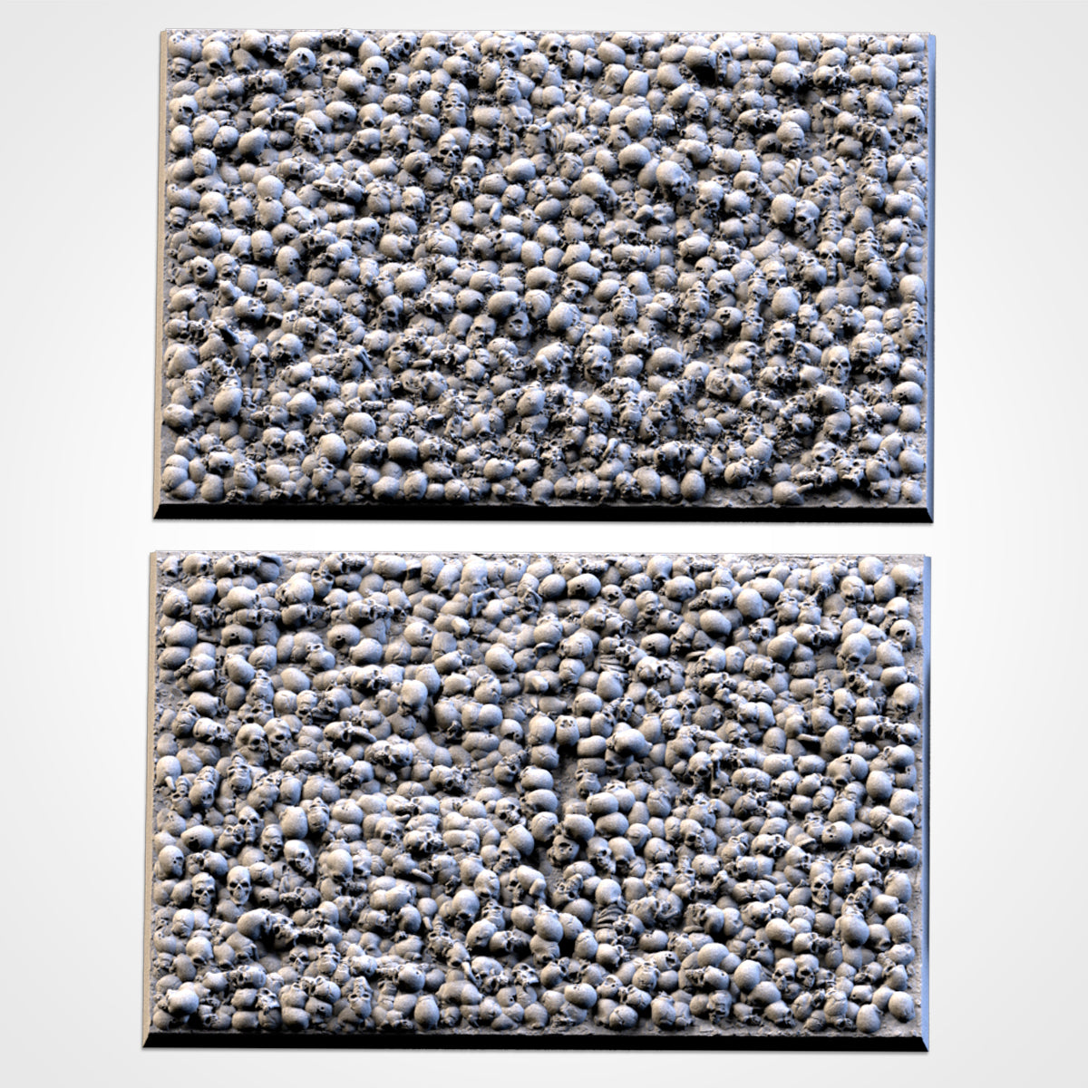 Skulls Square Bases & Toppers - TXARLI Factory - Old World Kings of War Oathmark