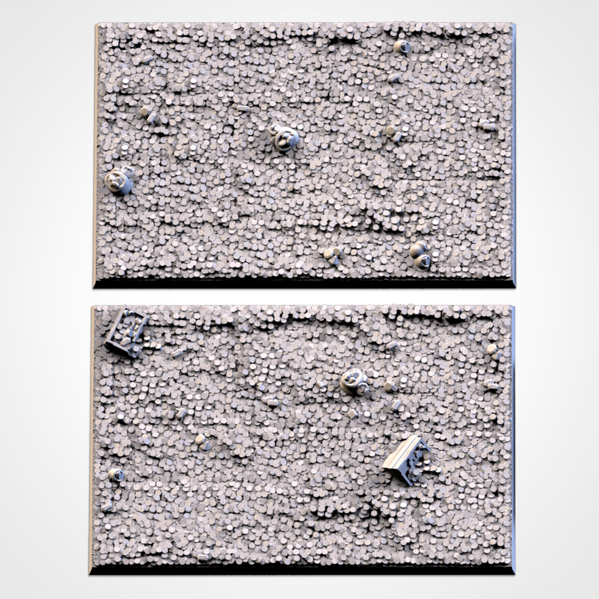 Coin Square Bases & Toppers - TXARLI Factory - Old World Kings of War Oathmark