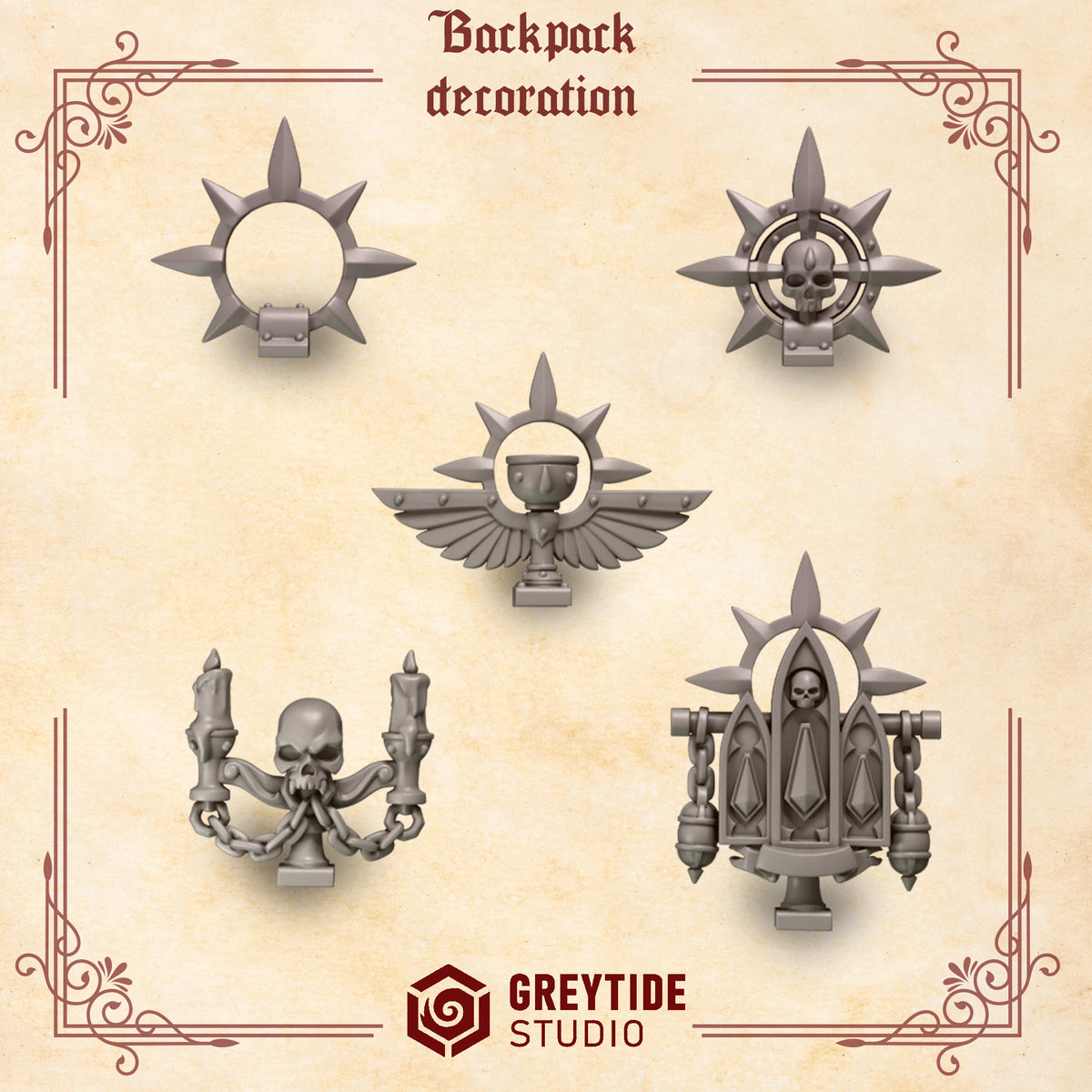 Crimson Lords - Marine Decoration Upgrade - Backpack decoration
