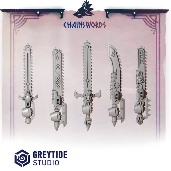 Primal Hounds 2 - Single Handed Chainswords