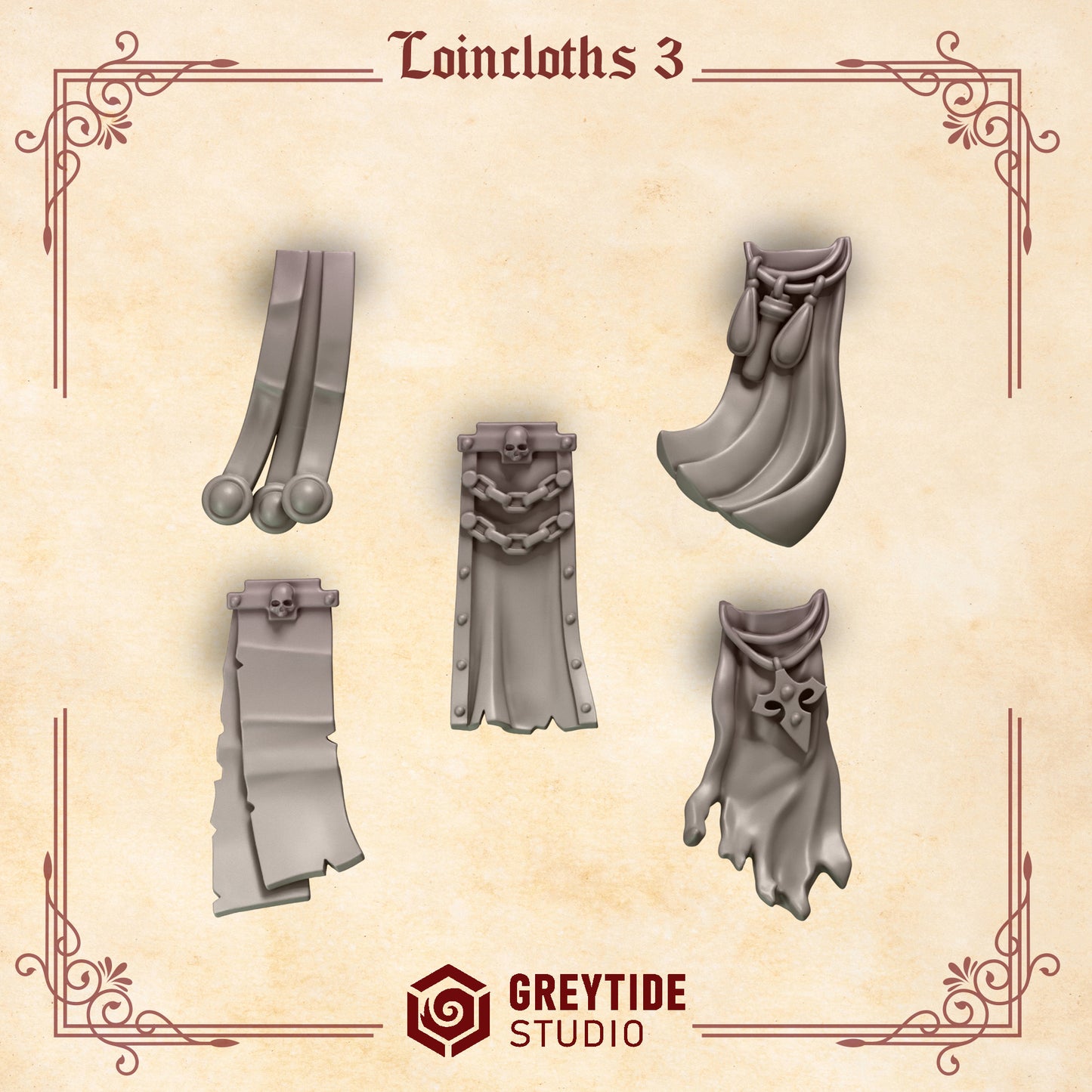 Crimson Lords - Marine Loin cloth upgrade set