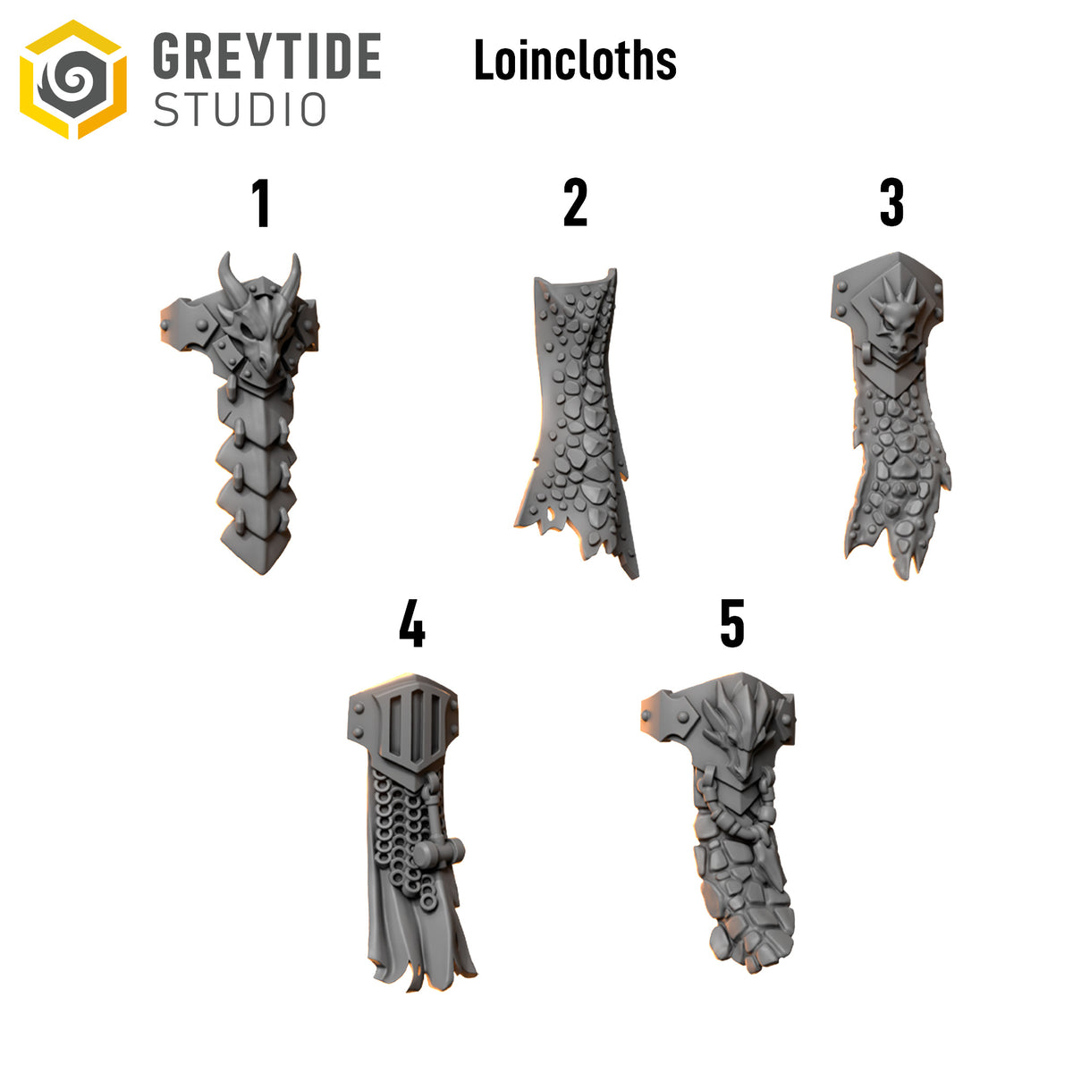 Anvil Wardens - Marine Loin Cloths - Set 1
