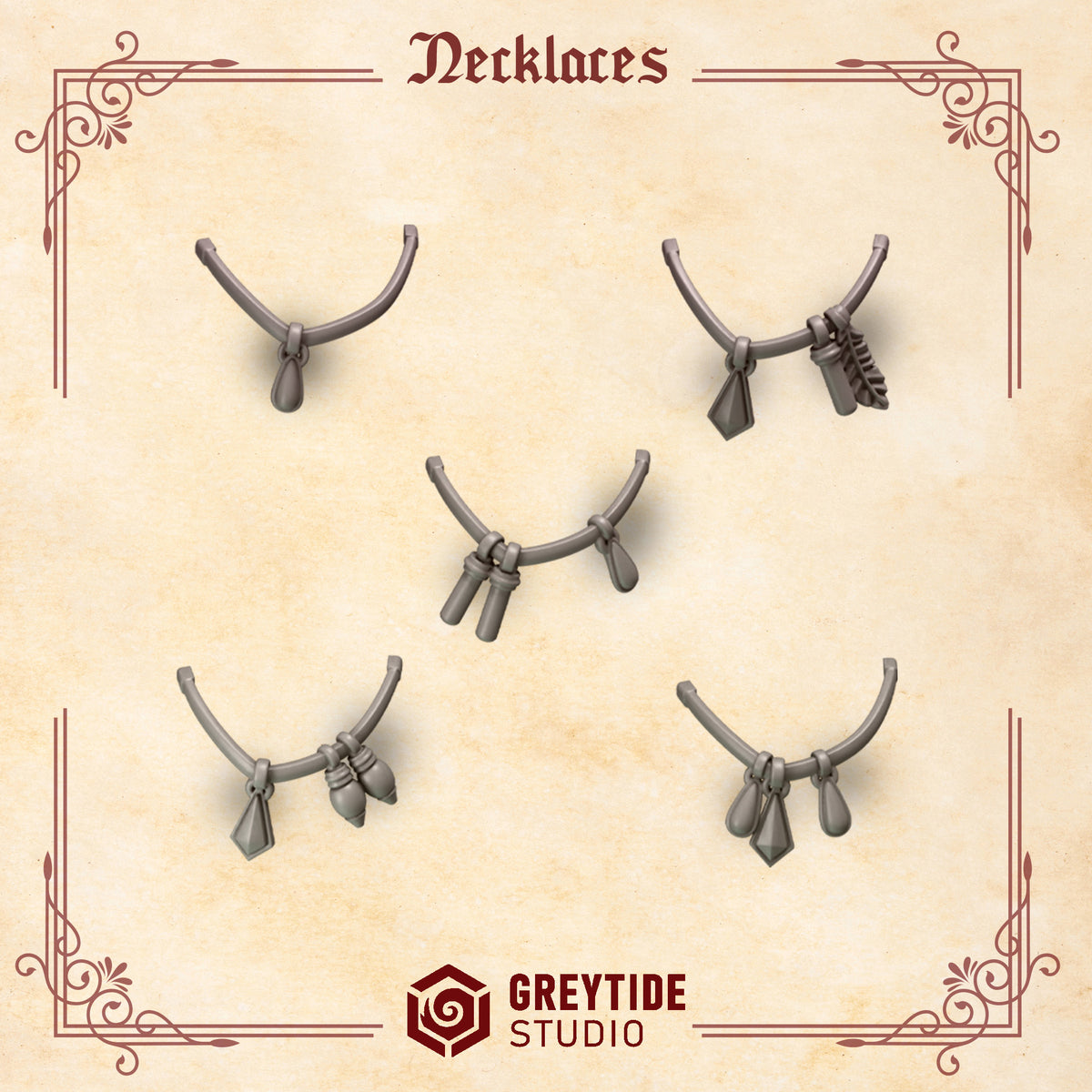 Crimson Lords - Marine Decoration Upgrade - Necklaces
