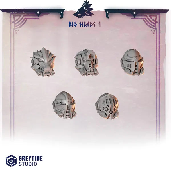Primal Hounds 2 - Terminator Heads - Head Set 1