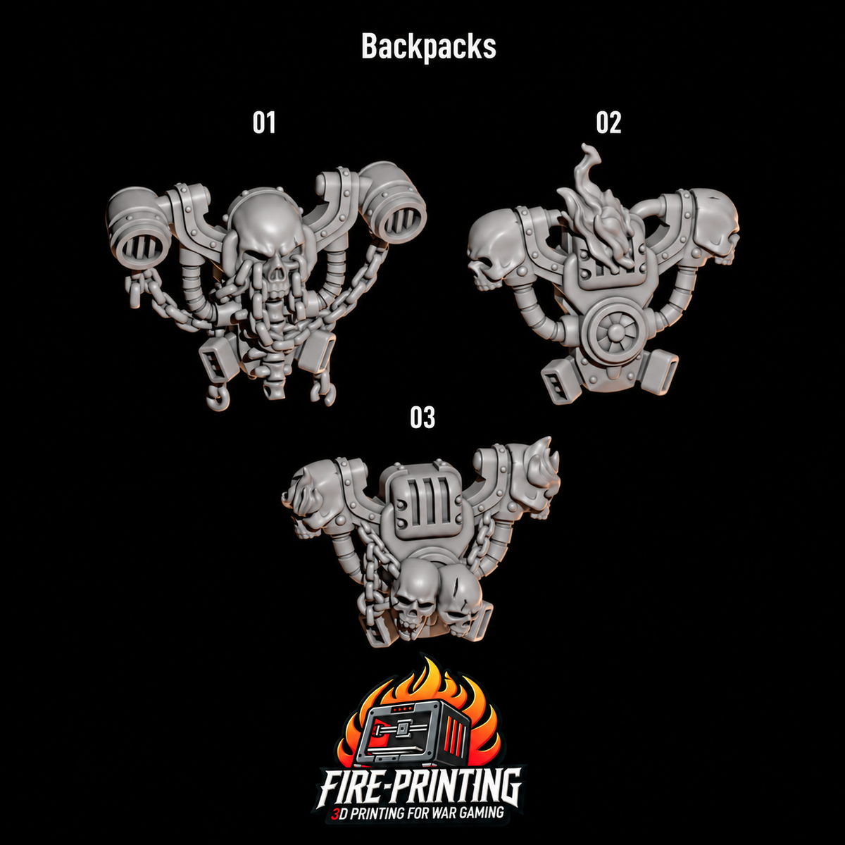 Cursed Company - Backpacks