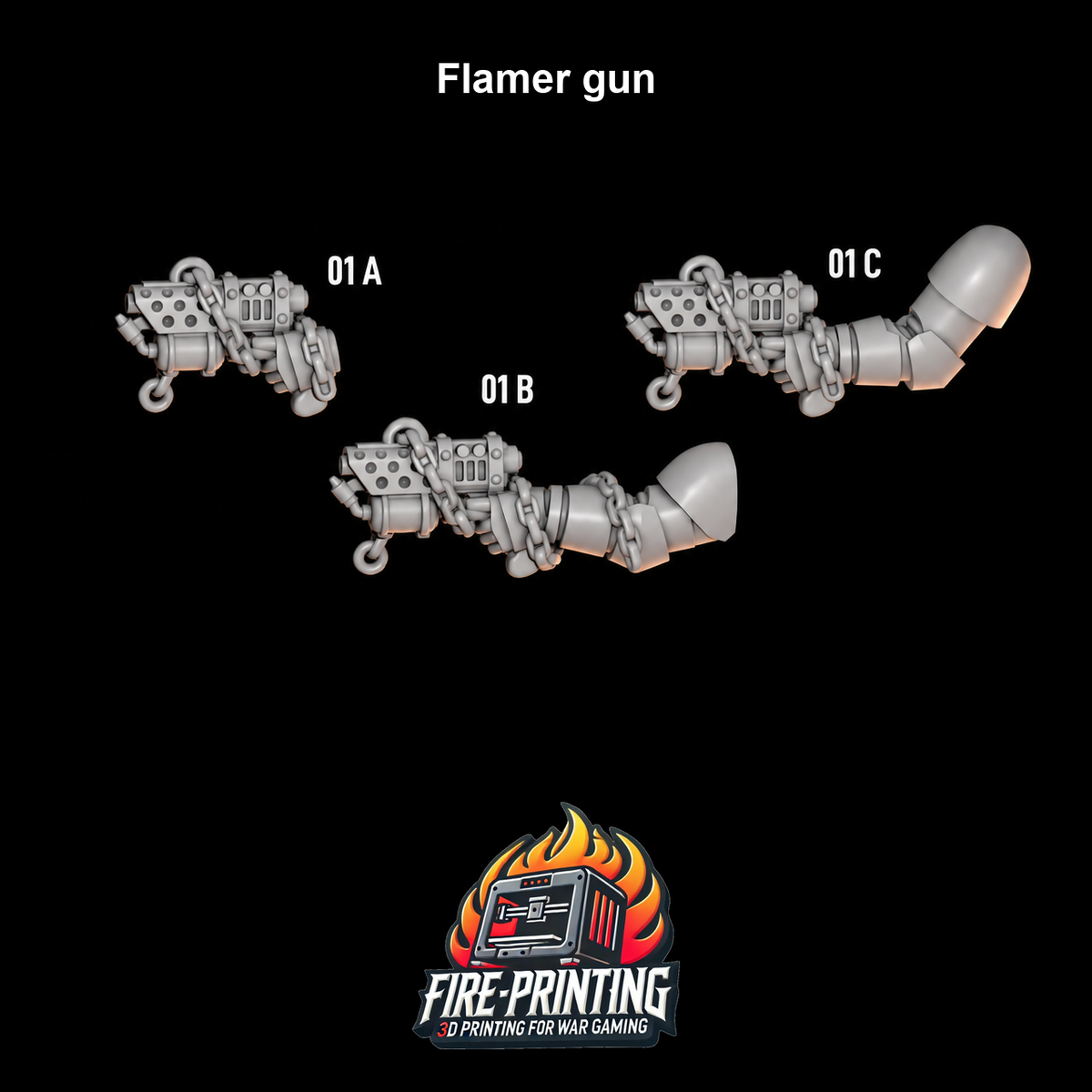 Cursed Company - Flamer Gun