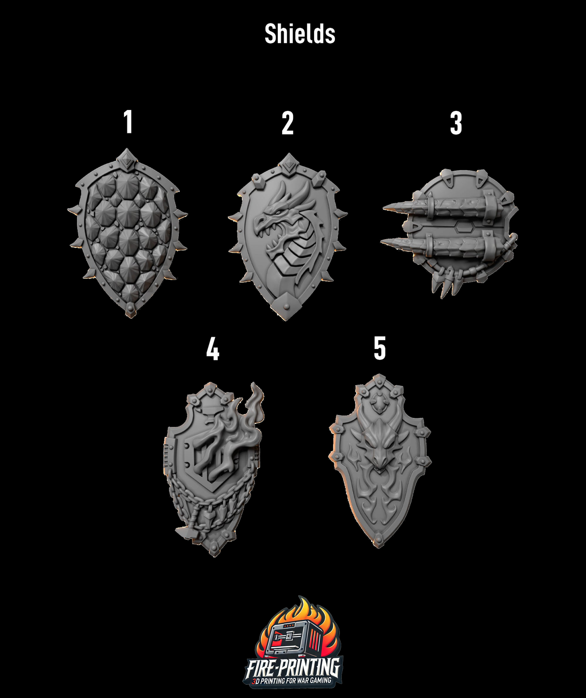 Anvil Wardens - Marine Shield Upgrade Set