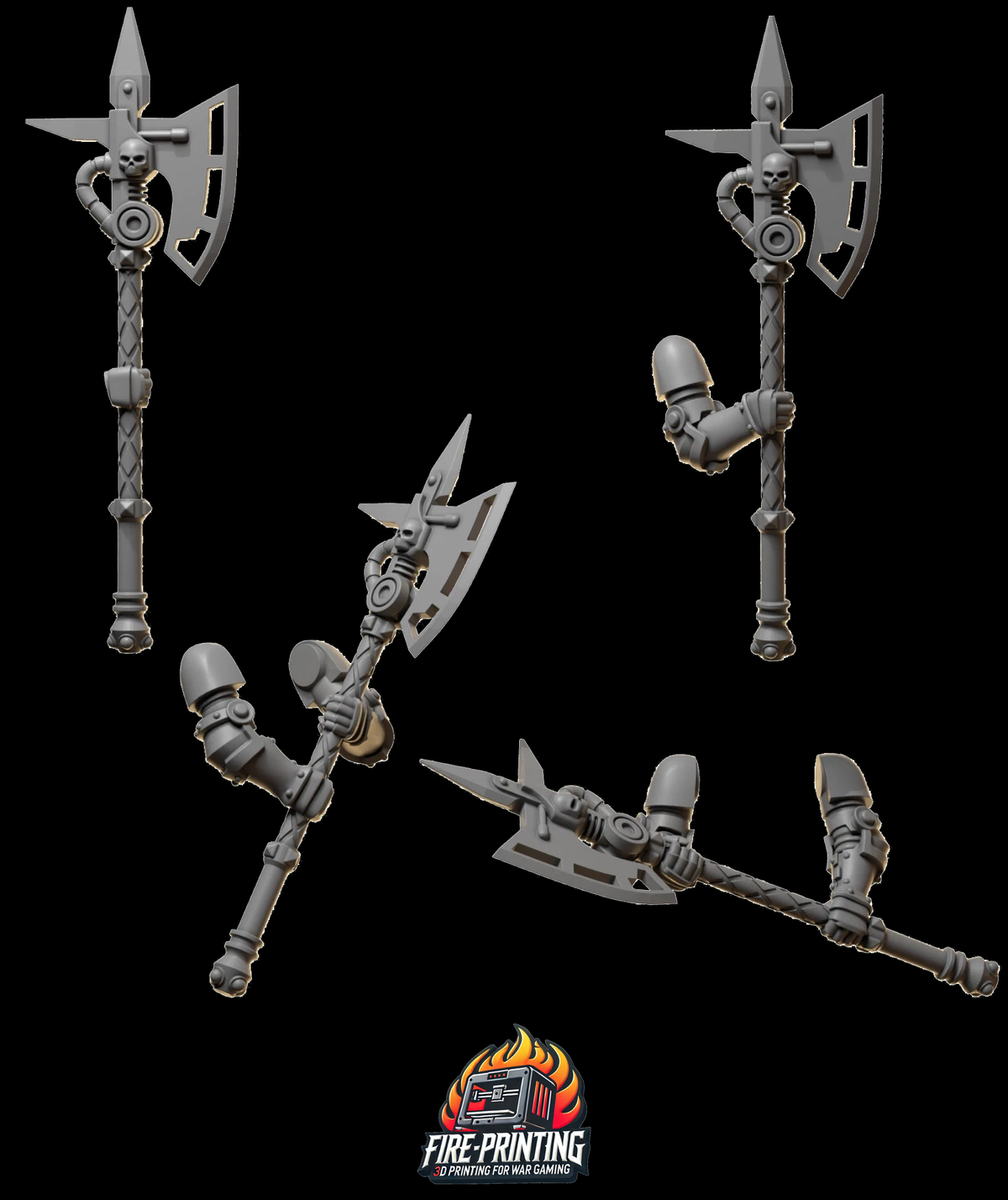 Eternal Pilgrims - Two Handed Axes Upgrade Kit