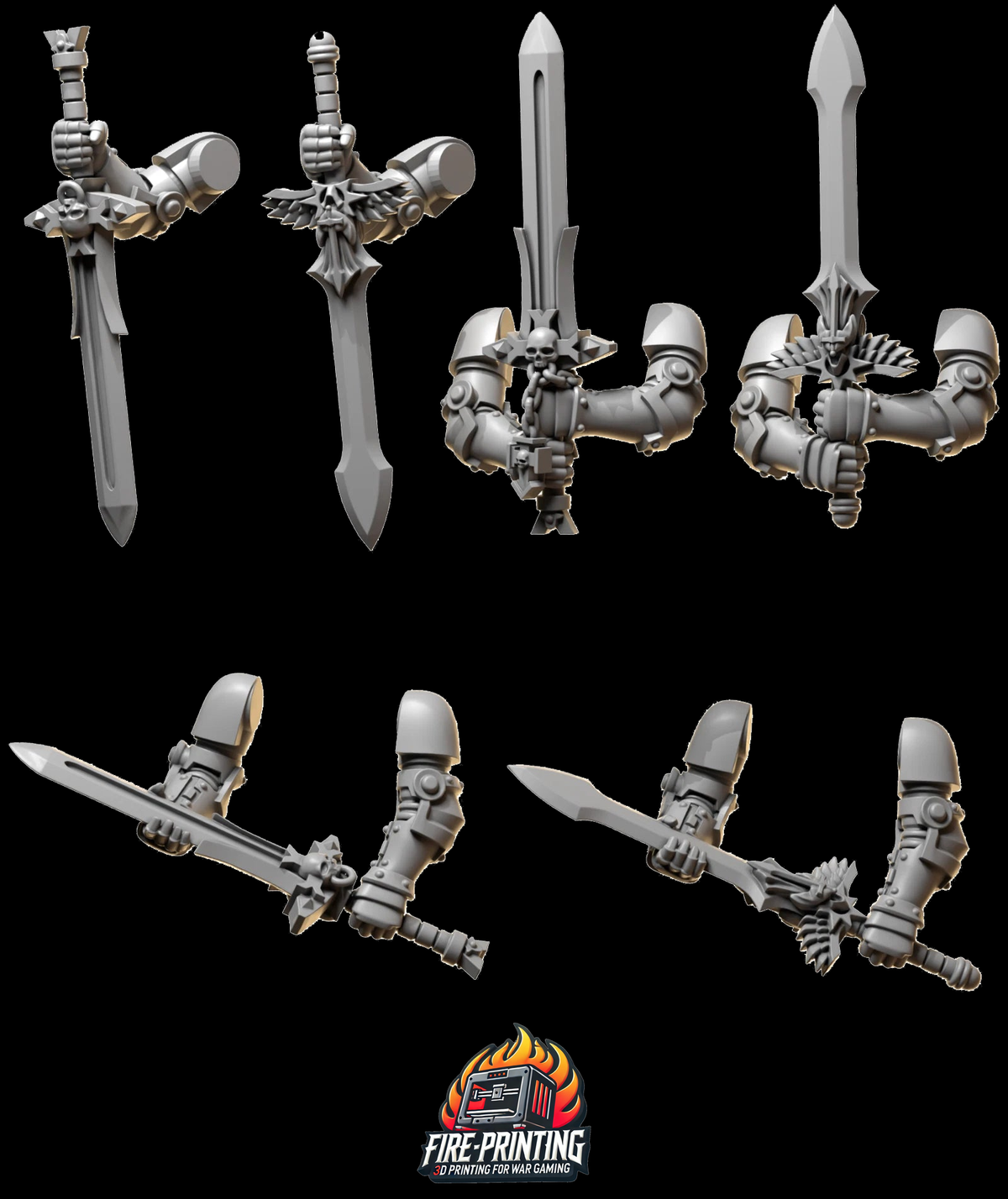 Eternal Pilgrims - Two Handed Swords Upgrade Kit