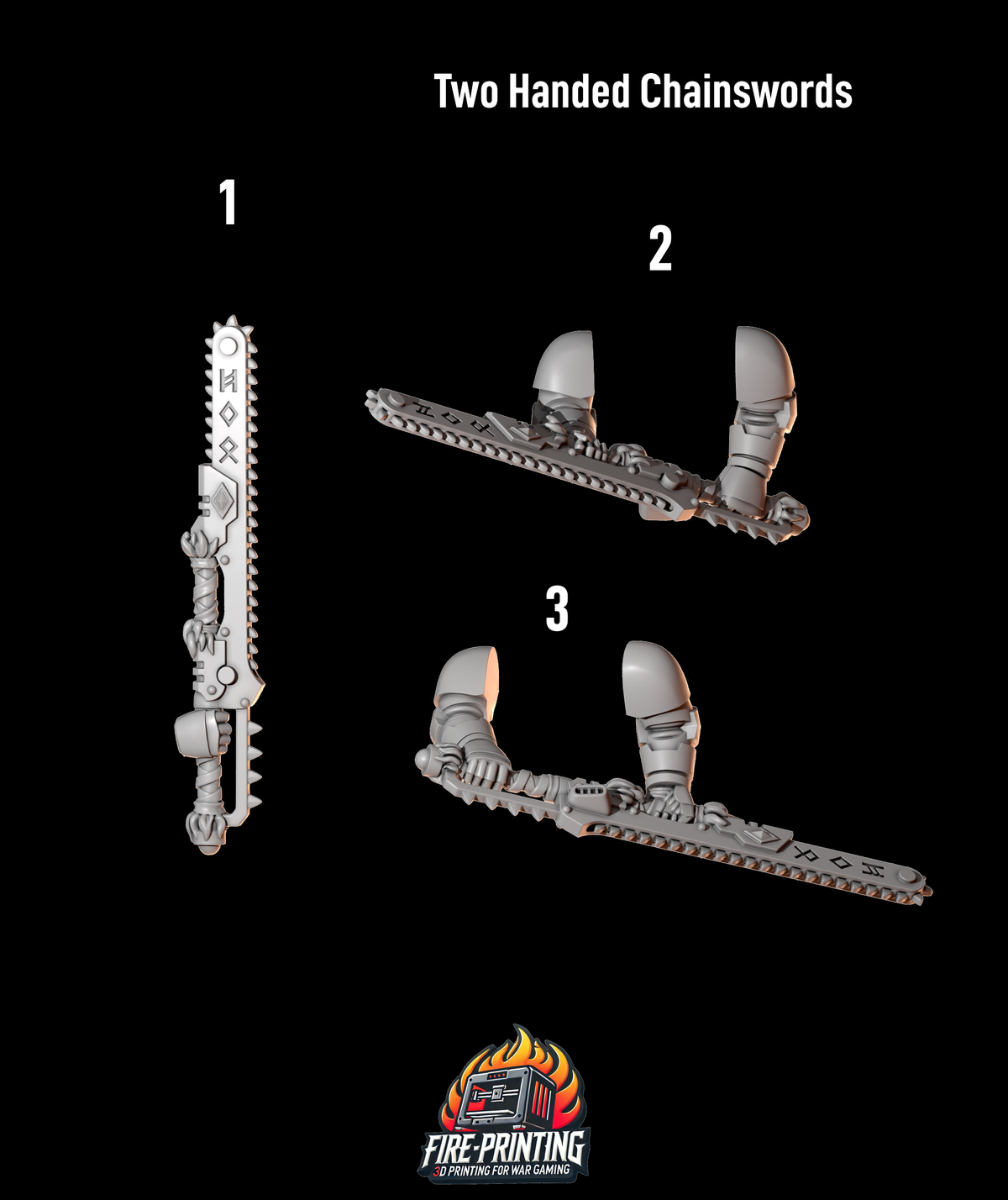Primal Hounds 2 - Two Handed Chainswords
