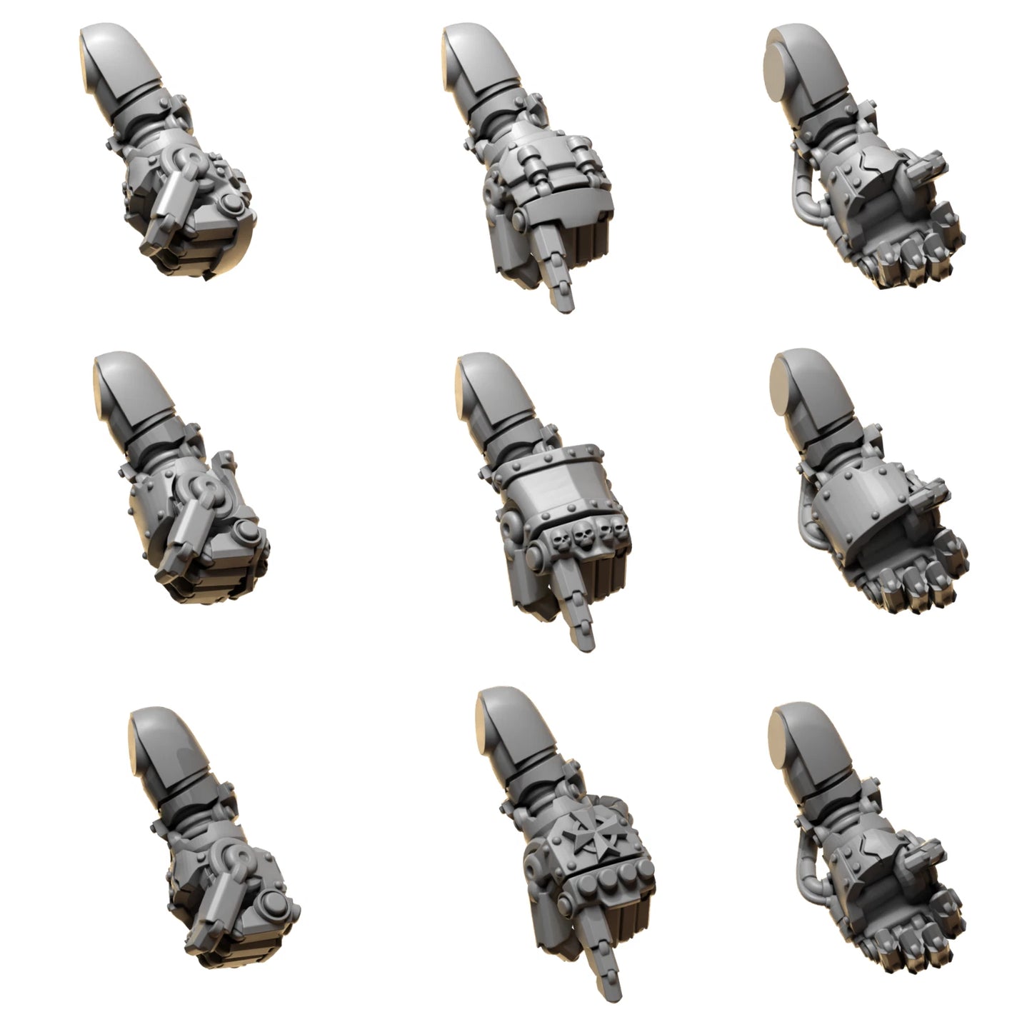 Eternal Pilgrims - Marine Fist Set 1 Upgrade Kit