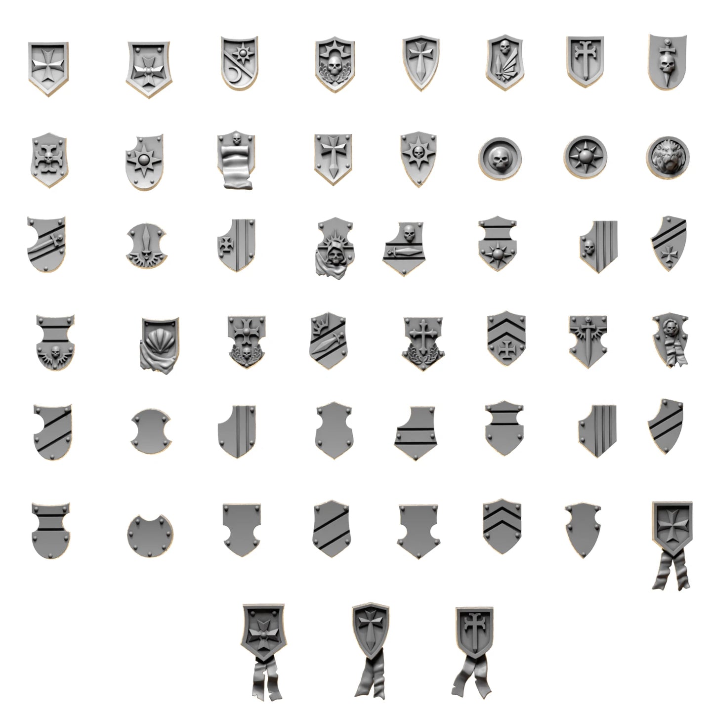 Eternal Pilgrims - Shouldershields Decoration Upgrade Kit