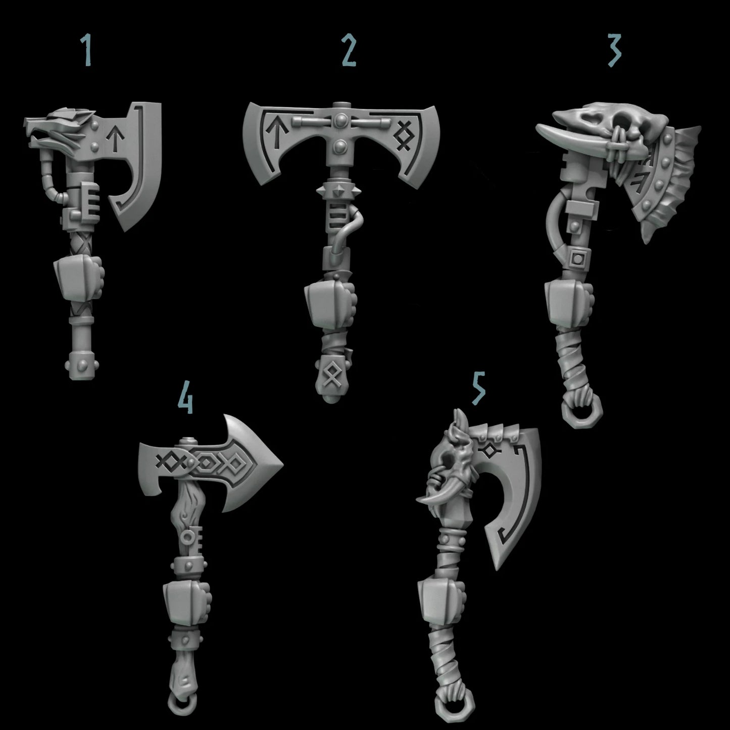 Primal Hounds - Marine Single Handed Axes SW