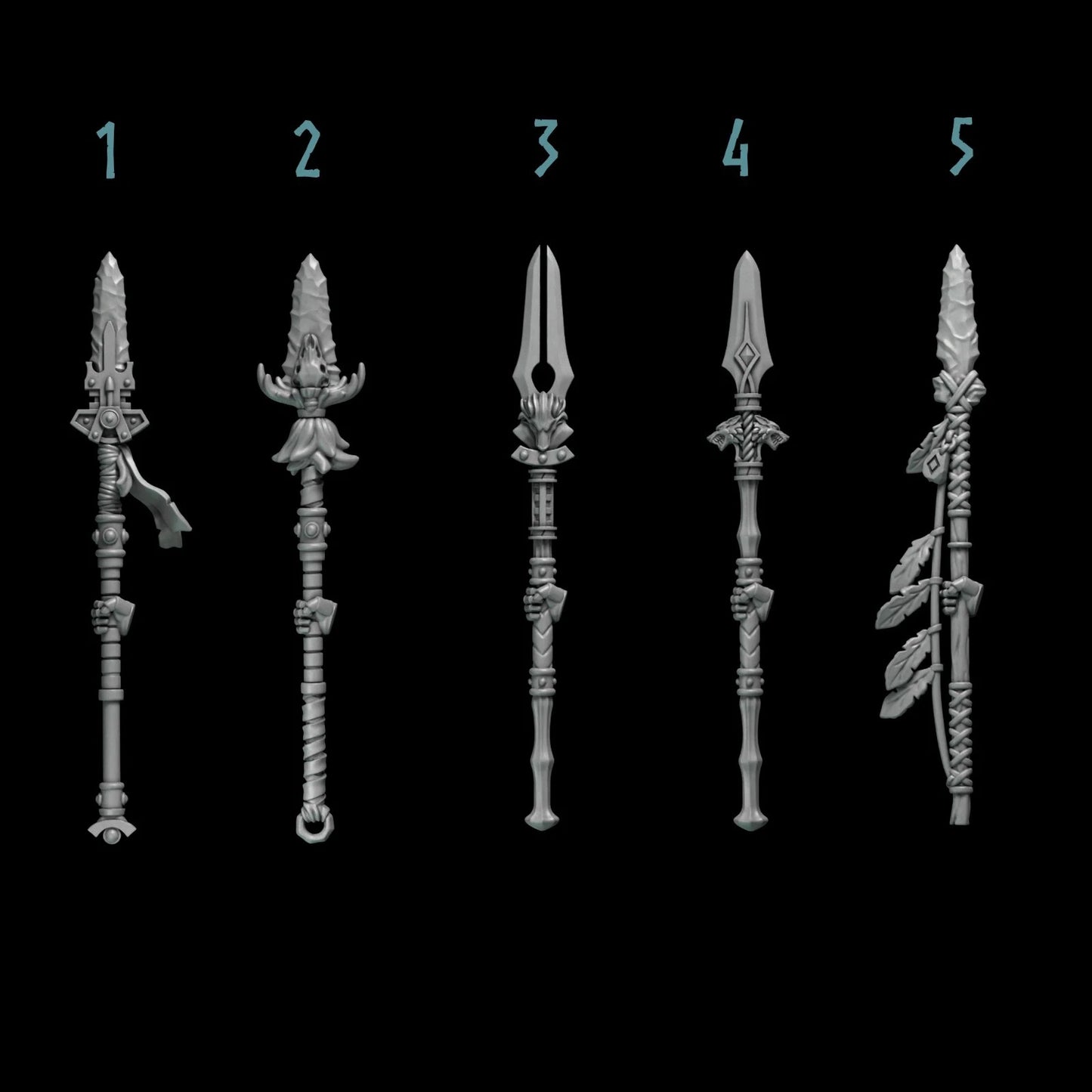 Primal Hounds - Marine Spears Upgrade kit