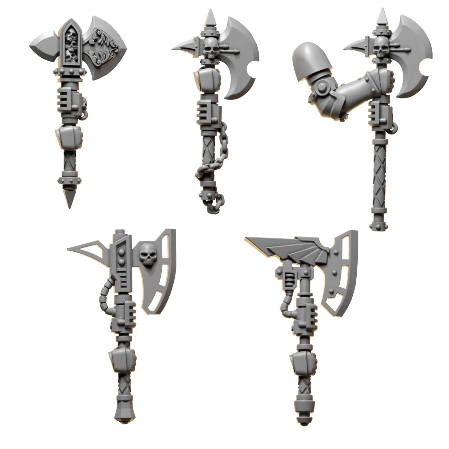 Eternal Pilgrims - Marine Set of One handed Axes