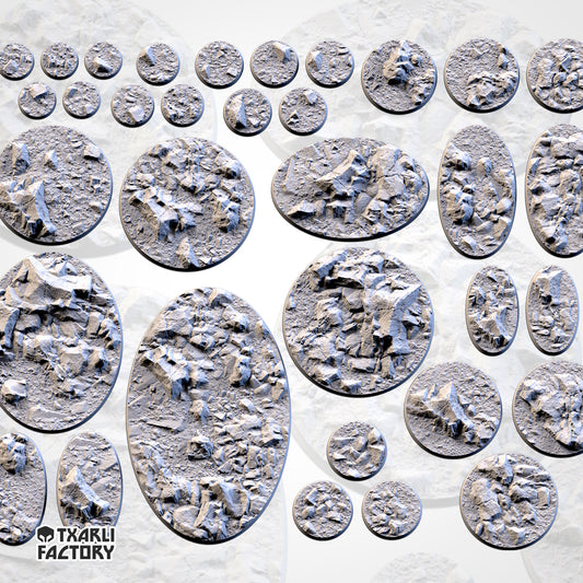Stony Desert Bases & Toppers - TXARLI Factory