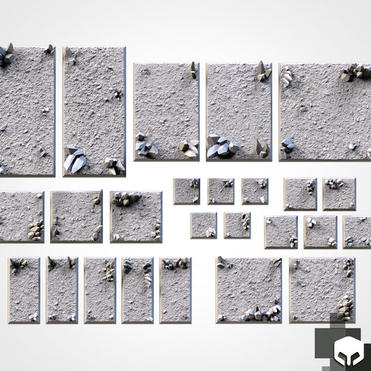 Crystal Square Bases & Toppers - TXARLI Factory  Old World Kings of War Oathmark