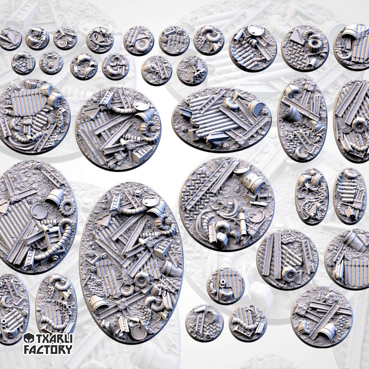 Scrap Metal Bases & Toppers - TXARLI Factory