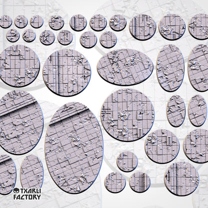 Ruined Destroyed Palace Bases & Toppers - TXARLI Factory