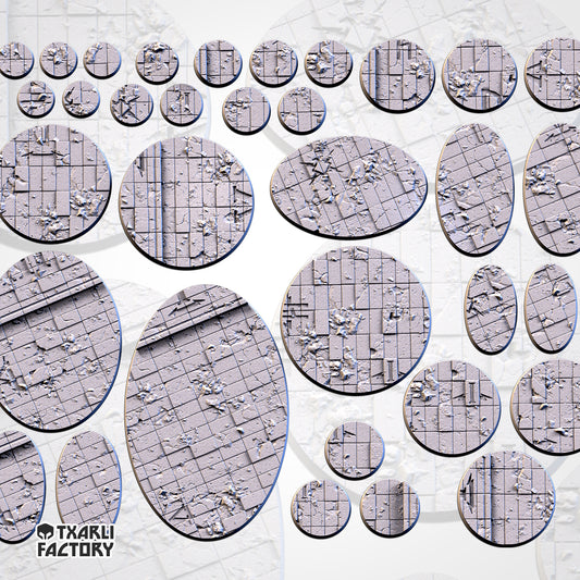 Ruined Destroyed Palace Bases & Toppers - TXARLI Factory