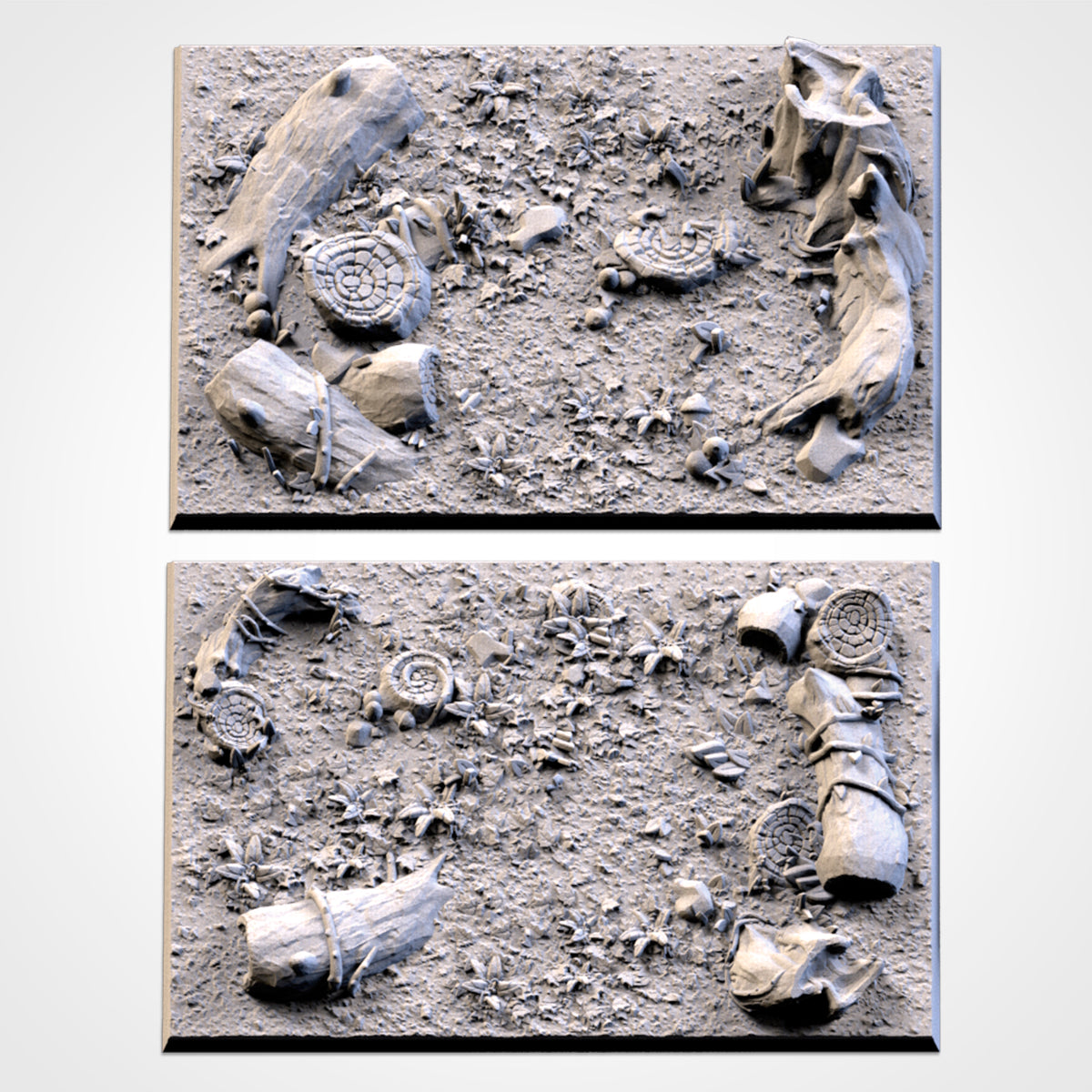 Forest Square Bases & Toppers - TXARLI Factory - Old World Kings of War Oathmark