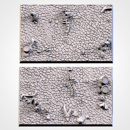 Desert Square Bases & Toppers - TXARLI Factory - Old World Kings of War Oathmark