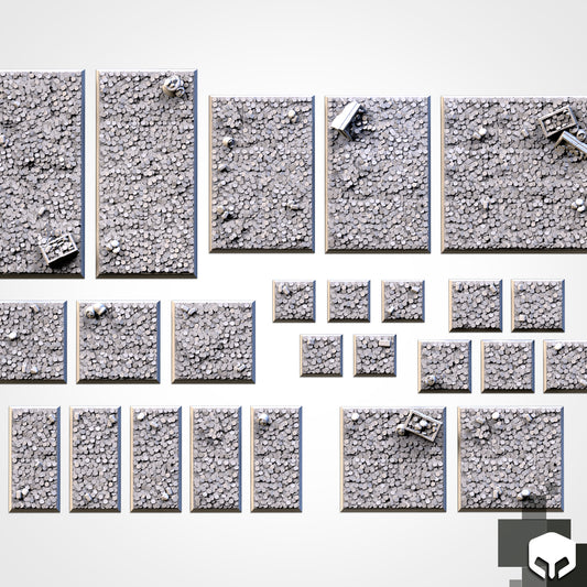 Coin Square Bases & Toppers - TXARLI Factory - Old World Kings of War Oathmark