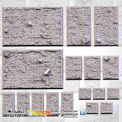Coin Square Bases & Toppers - TXARLI Factory - Old World Kings of War Oathmark