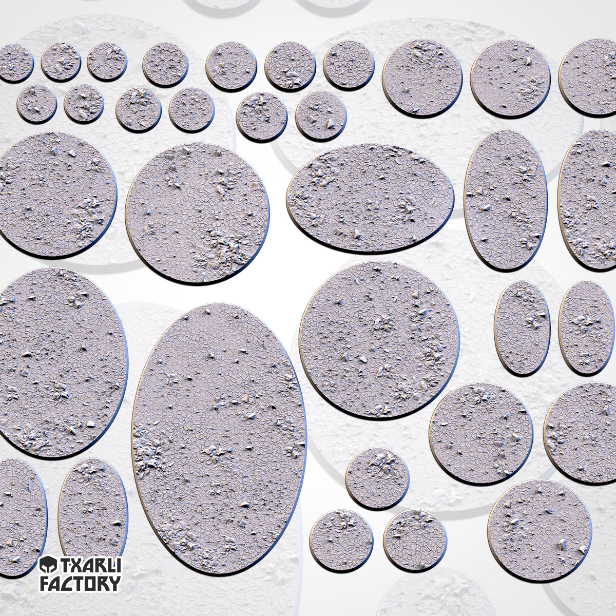 Cracked Dry Ground Bases & Toppers - TXARLI Factory