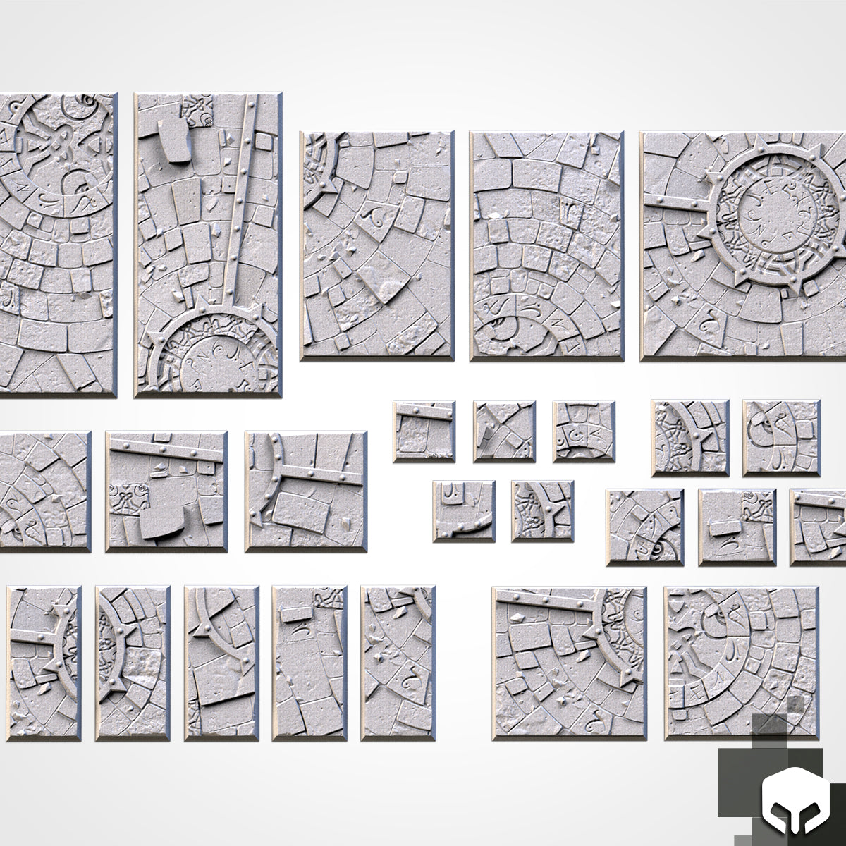 Sacred Temple Square Bases & Toppers - TXARLI Factory