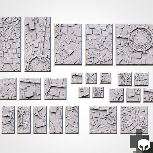 Sacred Temple Square Bases & Toppers - TXARLI Factory