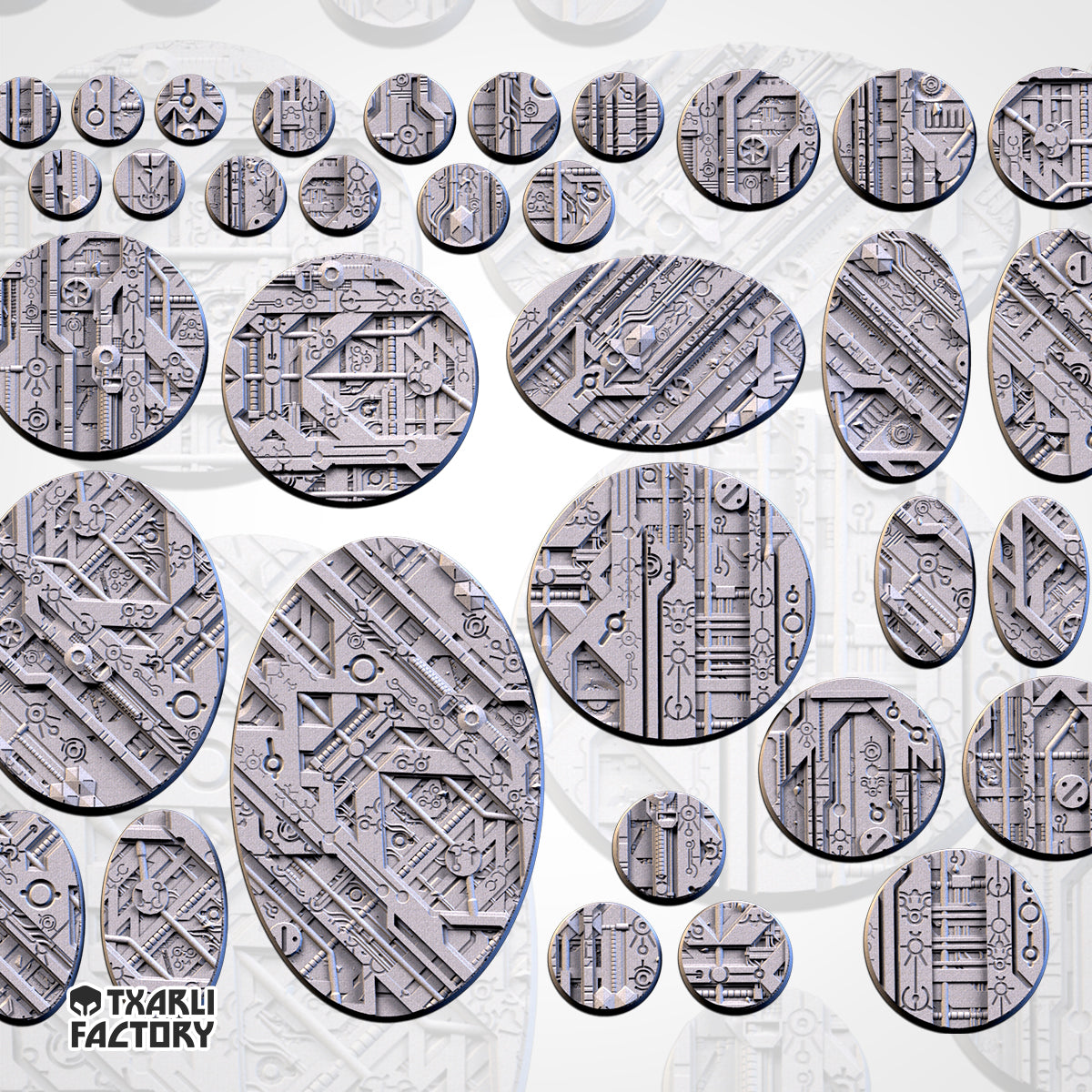 Xenos Alien Technology Bases & Toppers - TXARLI Factory