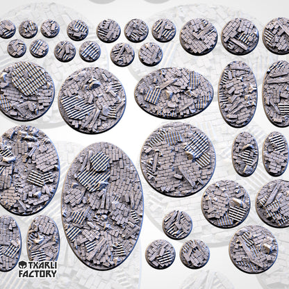 Ruined Factory Bases & Toppers - TXARLI Factory