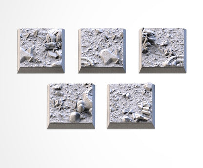 Forest Square Bases & Toppers - TXARLI Factory - Old World Kings of War Oathmark
