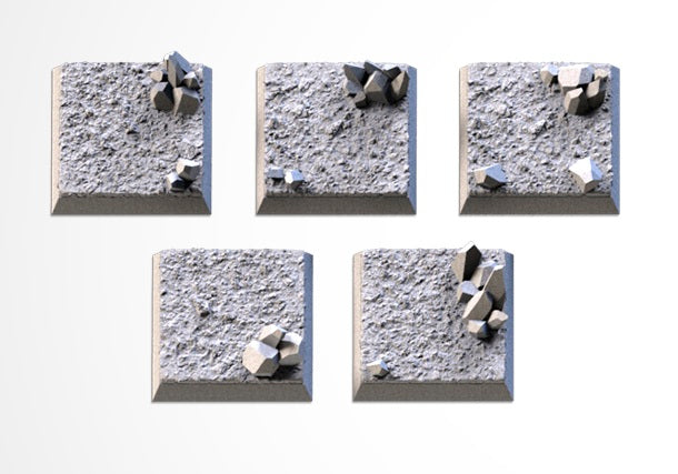 Crystal Square Bases & Toppers - TXARLI Factory  Old World Kings of War Oathmark