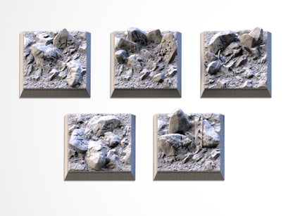 Chaos Hell Square Bases & Toppers - TXARLI Factory - Old World Kings of War