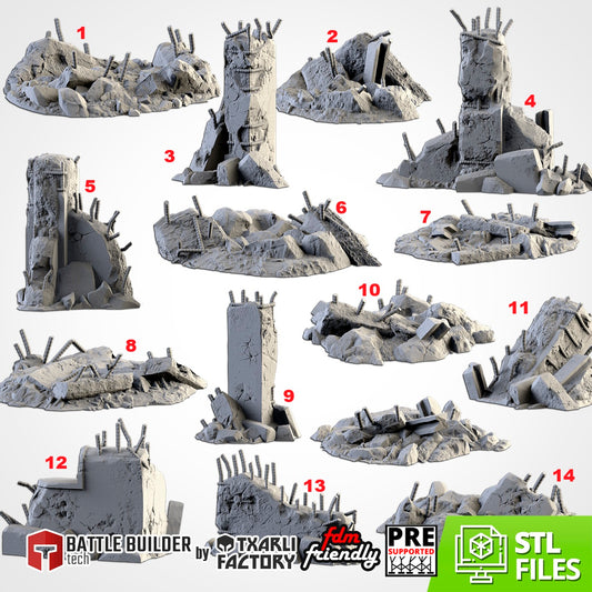Destroyed City Terrain