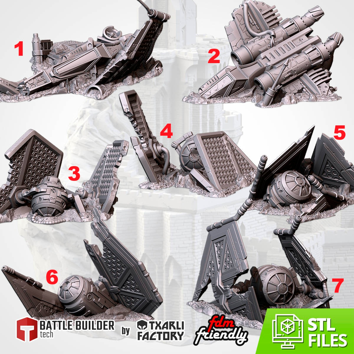 Crashed Starships Terrain