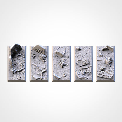 Graveyard Square Bases & Toppers - TXARLI Factory - Old World Kings of War