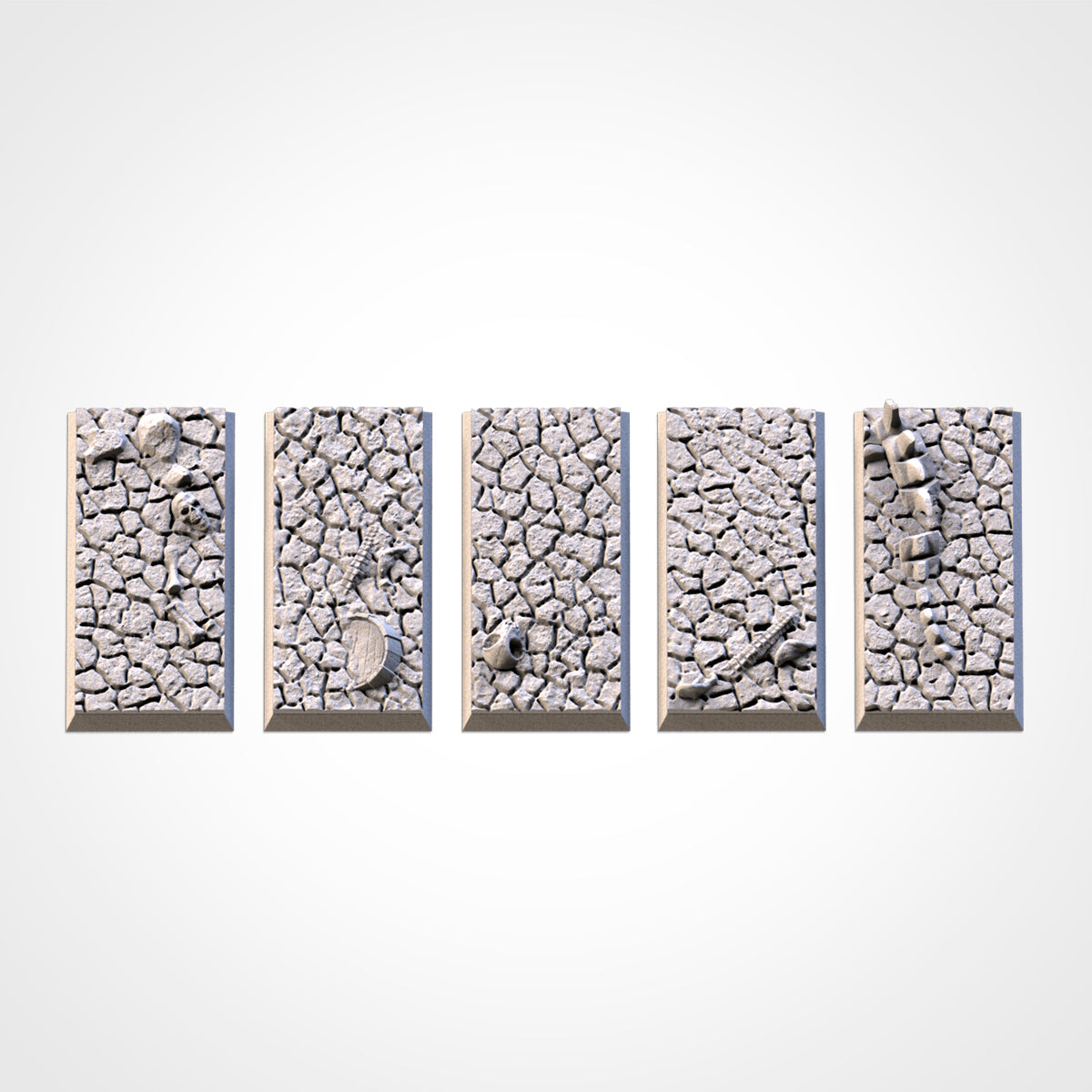 Desert Square Bases & Toppers - TXARLI Factory - Old World Kings of War Oathmark
