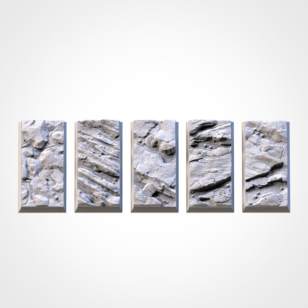 Volcanic Square Bases & Toppers - TXARLI Factory - Old World Kings of War