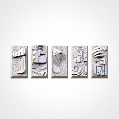 Egyptian Square Bases & Toppers - TXARLI Factory-Old World Kings of War Oathmark