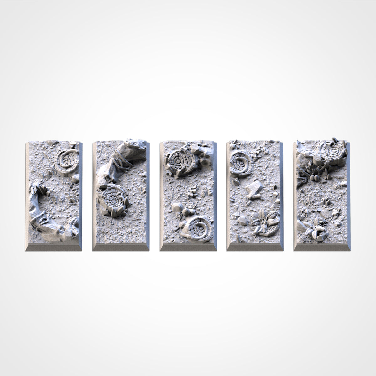 Forest Square Bases & Toppers - TXARLI Factory - Old World Kings of War Oathmark