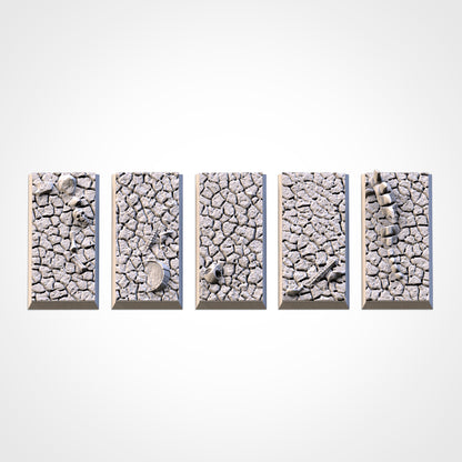 Desert Square Bases & Toppers - TXARLI Factory - Old World Kings of War Oathmark