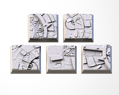 Sacred Temple Square Bases & Toppers - TXARLI Factory