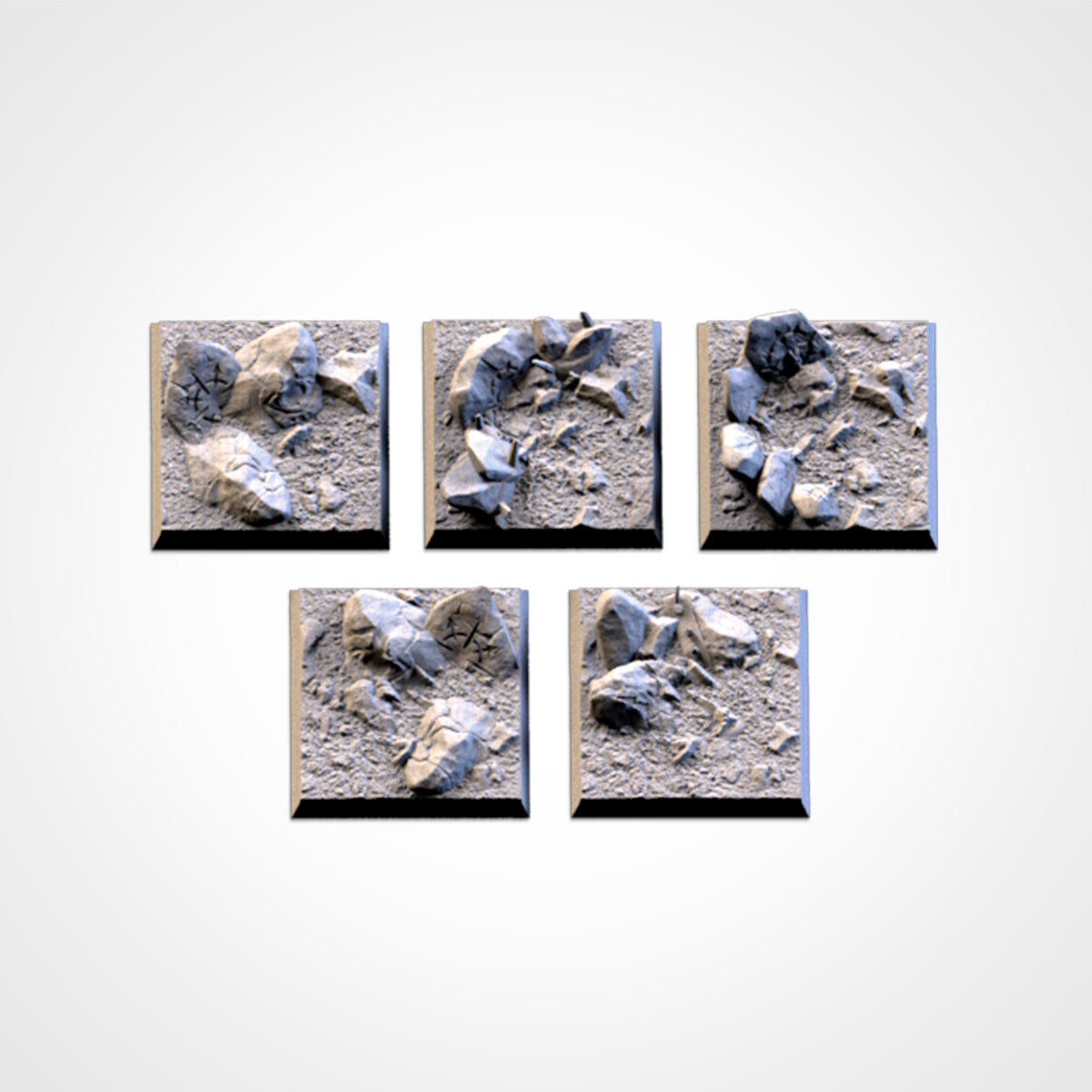 Chaos Hell Square Bases & Toppers - TXARLI Factory - Old World Kings of War