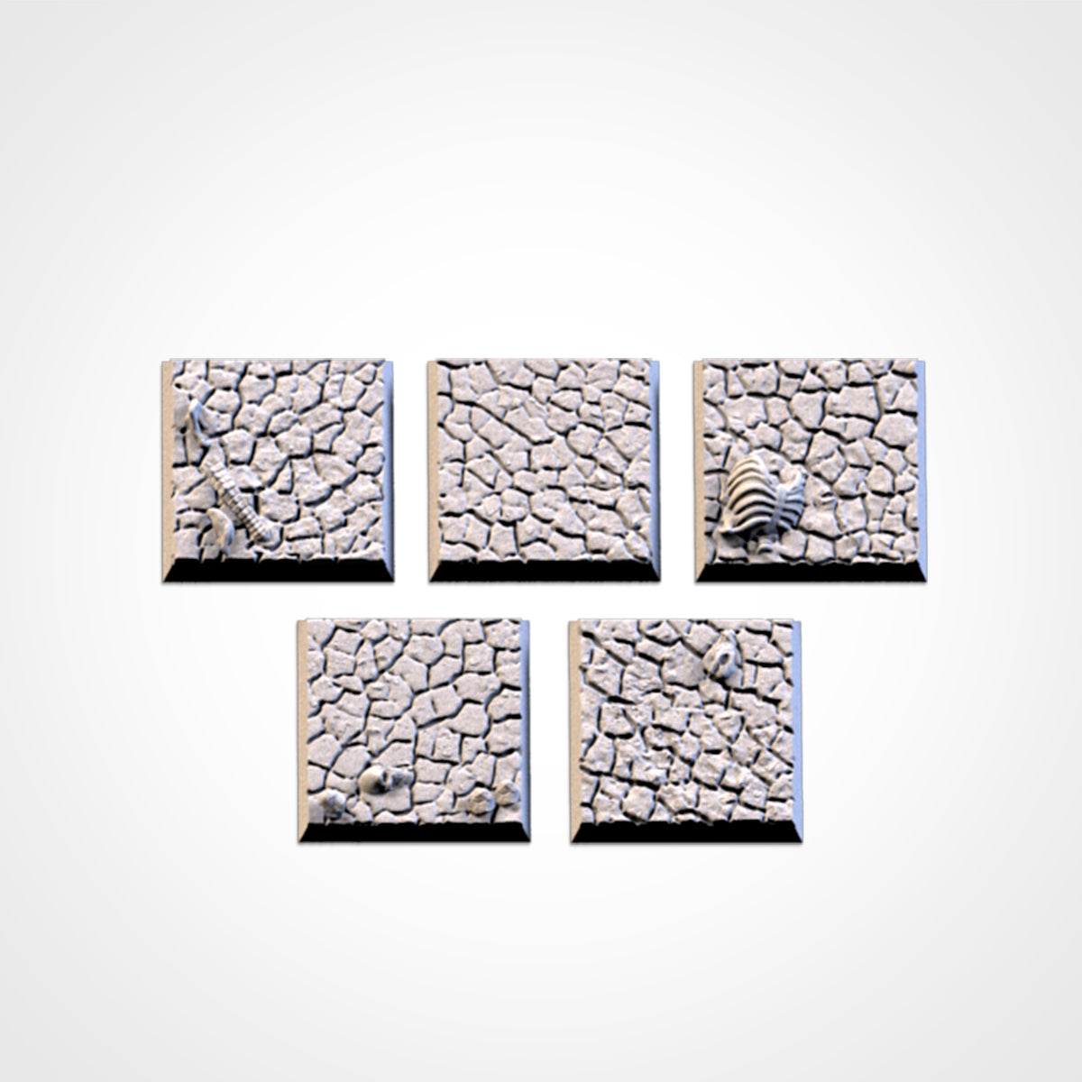 Desert Square Bases & Toppers - TXARLI Factory - Old World Kings of War Oathmark