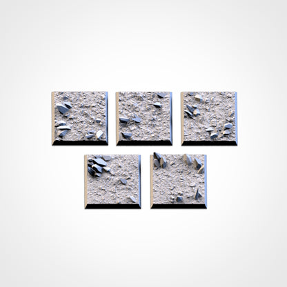 Crystal Square Bases & Toppers - TXARLI Factory  Old World Kings of War Oathmark