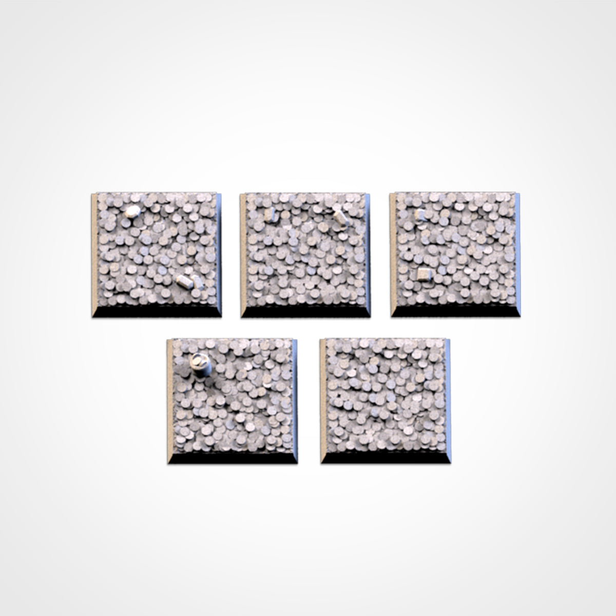 Coin Square Bases & Toppers - TXARLI Factory - Old World Kings of War Oathmark