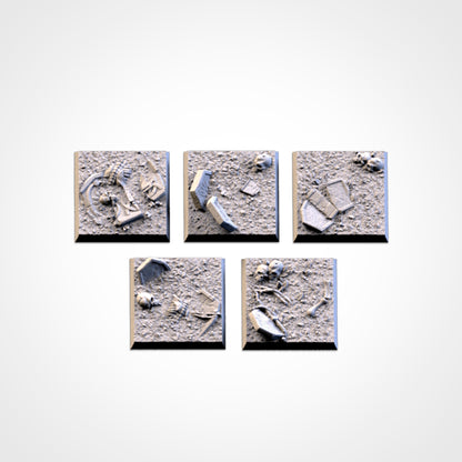 Graveyard Square Bases & Toppers - TXARLI Factory - Old World Kings of War